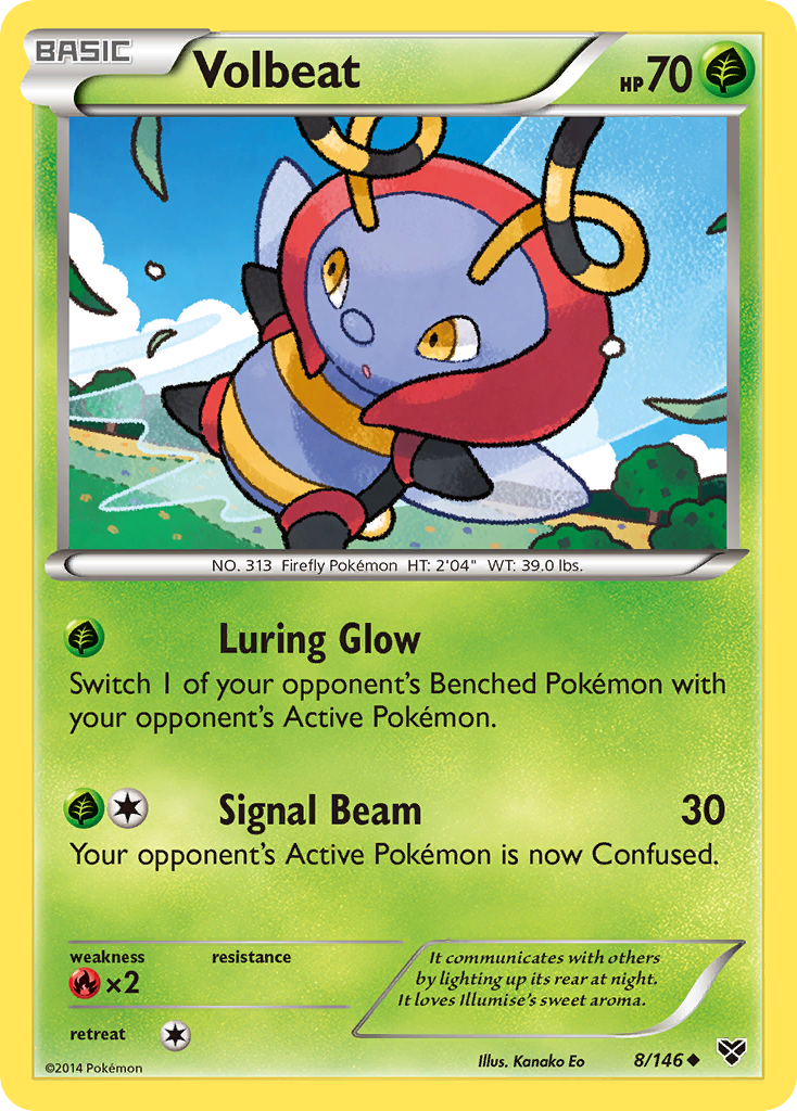 Volbeat (8/146) [XY: Base Set] | Pegasus Games WI