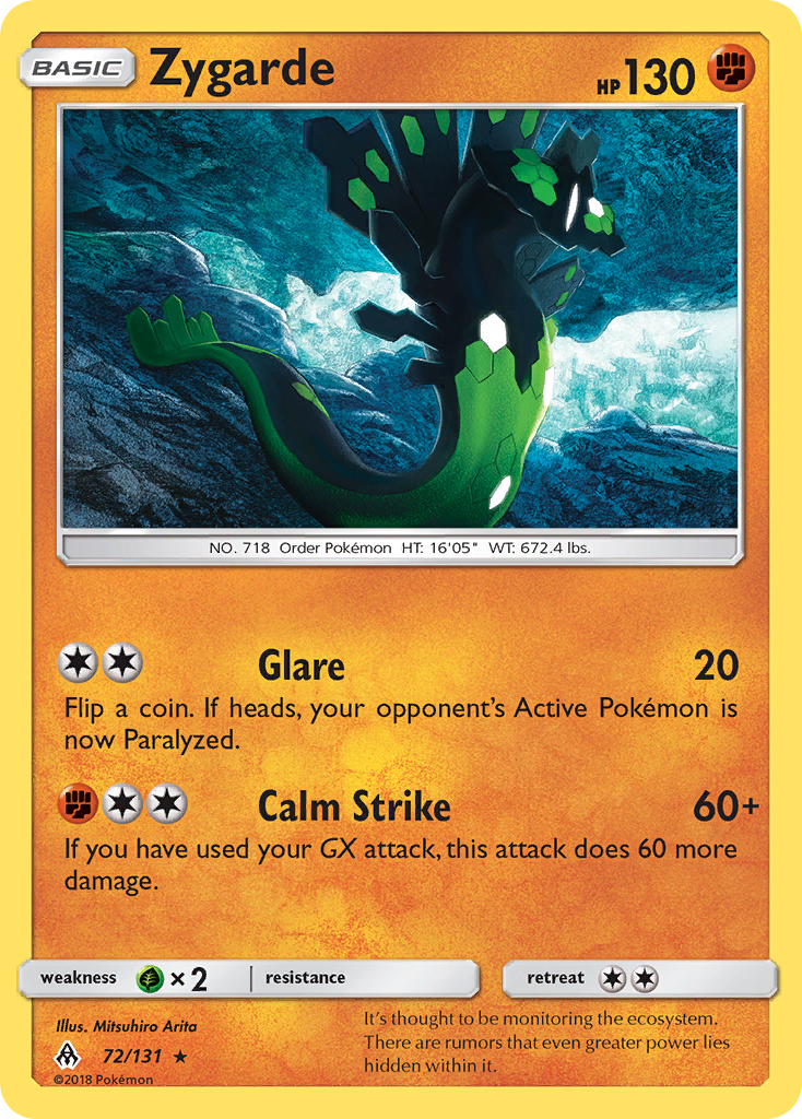 Zygarde (72/131) [Sun & Moon: Forbidden Light] | Pegasus Games WI