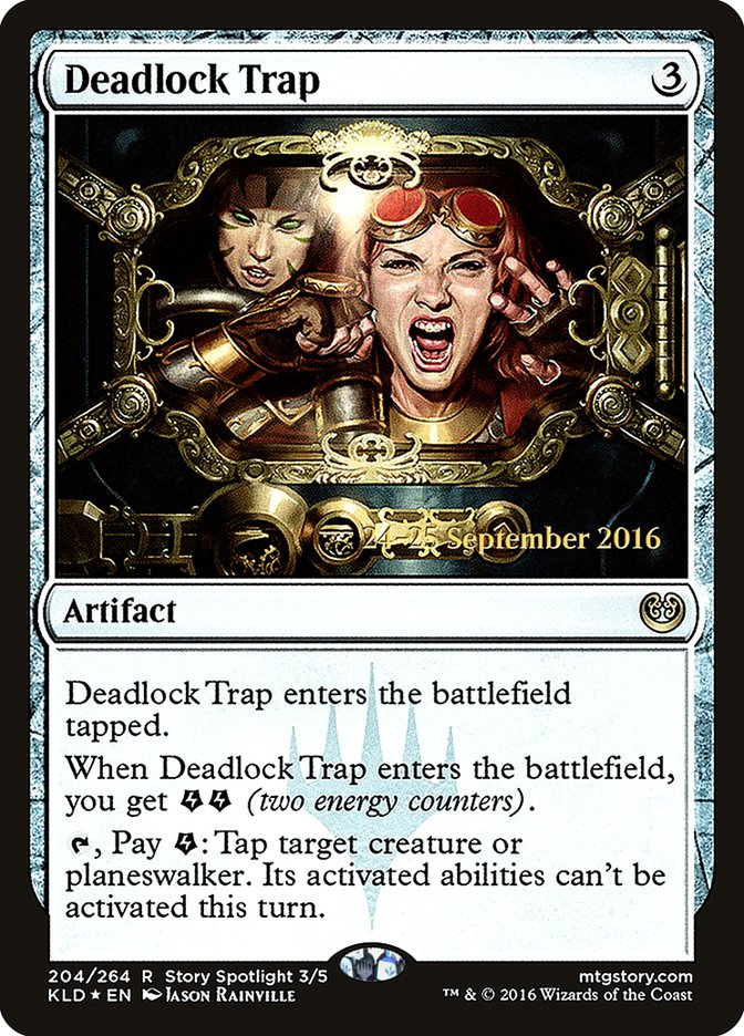 Deadlock Trap [Kaladesh Prerelease Promos] | Pegasus Games WI