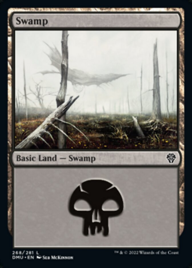 Swamp (268) [Dominaria United] | Pegasus Games WI