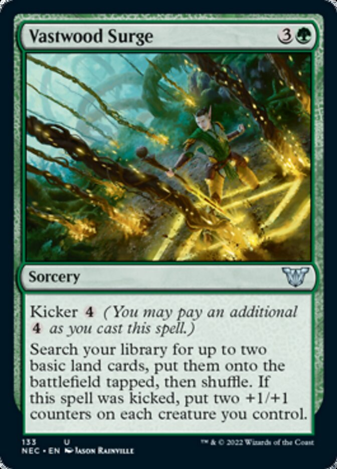 Vastwood Surge [Kamigawa: Neon Dynasty Commander] | Pegasus Games WI