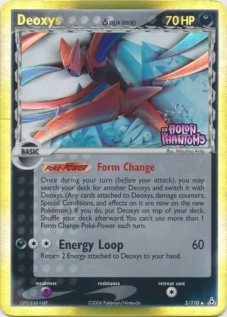 Deoxys (3/110) (Delta Species) (Stamped) [EX: Holon Phantoms] | Pegasus Games WI