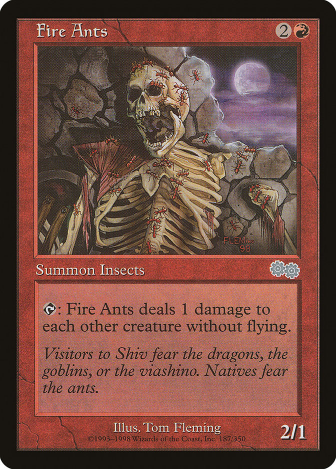 Fire Ants [Urza's Saga] | Pegasus Games WI