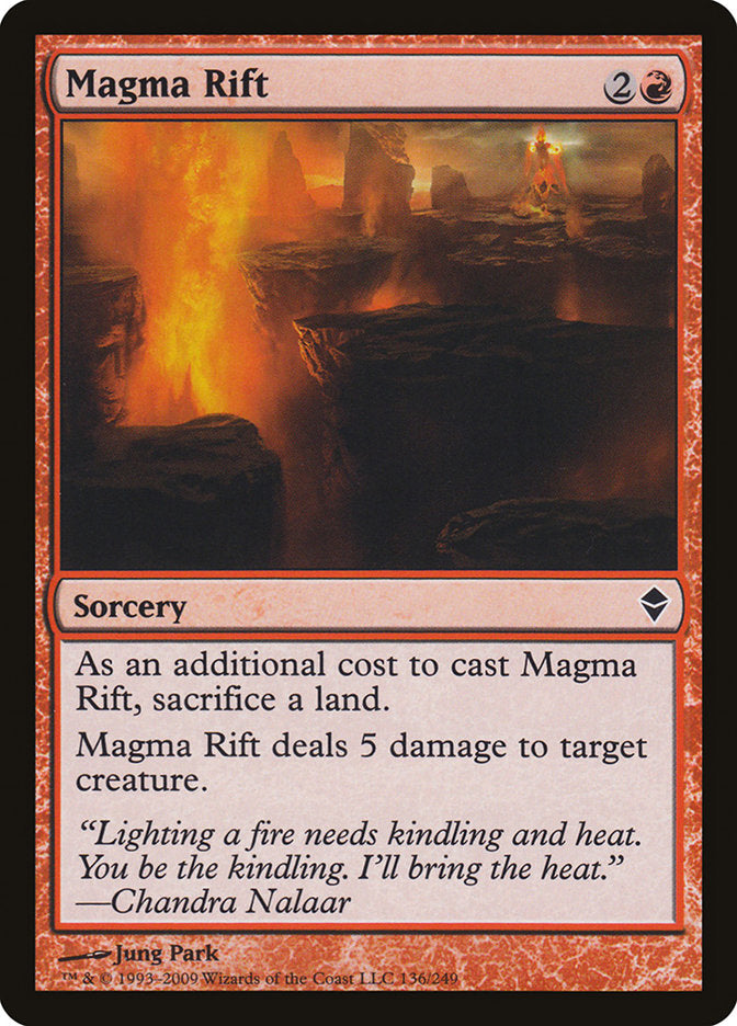 Magma Rift [Zendikar] | Pegasus Games WI