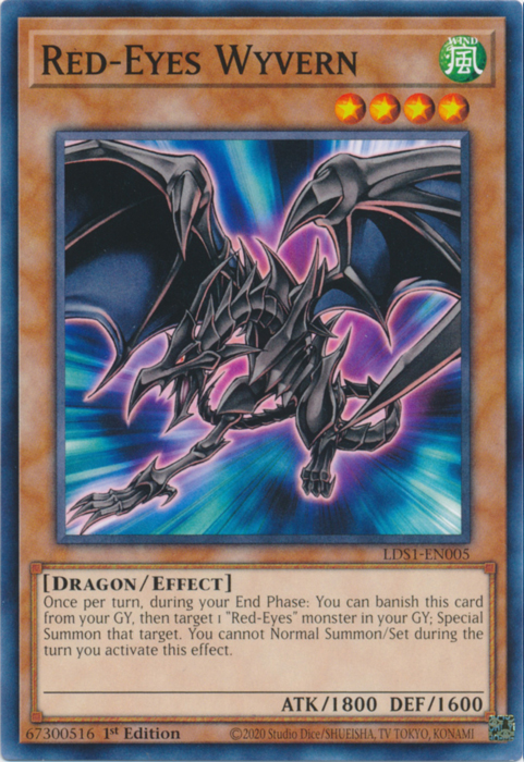 Red-Eyes Wyvern [LDS1-EN005] Common | Pegasus Games WI