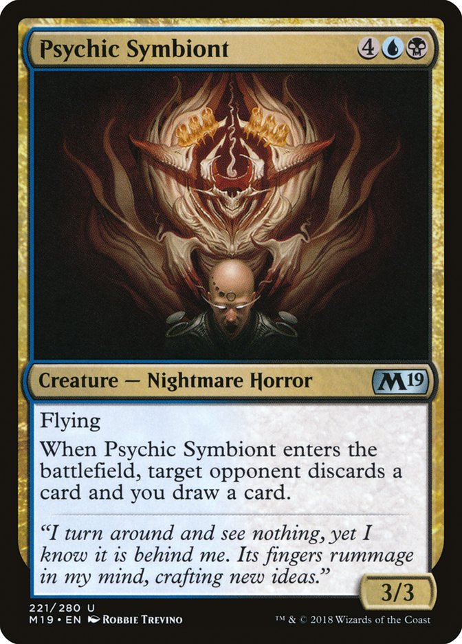 Psychic Symbiont [Core Set 2019] | Pegasus Games WI