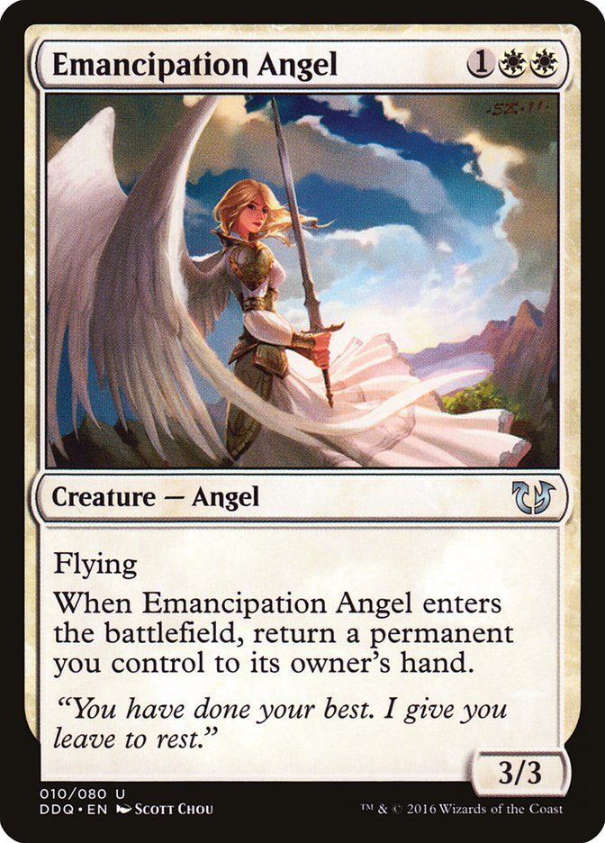 Emancipation Angel [Duel Decks: Blessed vs. Cursed] | Pegasus Games WI