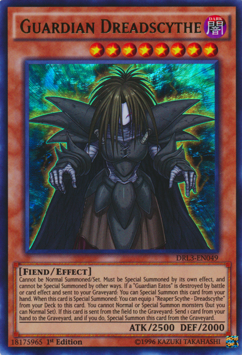 Guardian Dreadscythe [DRL3-EN049] Ultra Rare | Pegasus Games WI