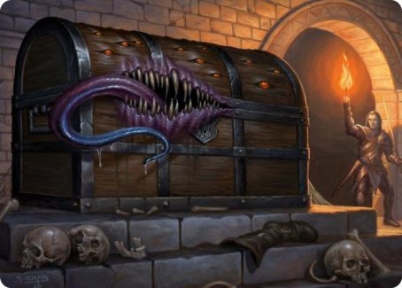 Mimic Art Card [Dungeons & Dragons: Adventures in the Forgotten Realms Art Series] | Pegasus Games WI