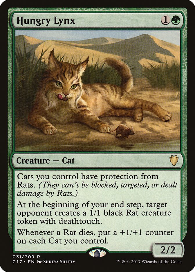 Hungry Lynx [Commander 2017] | Pegasus Games WI