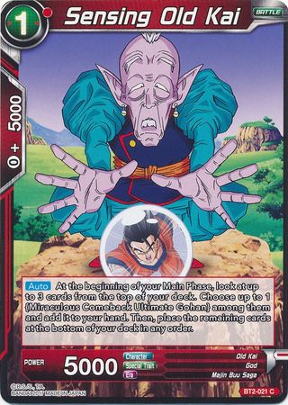 Sensing Old Kai [BT2-021] | Pegasus Games WI