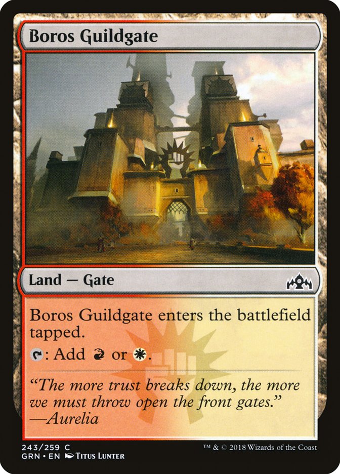 Boros Guildgate (243/259) [Guilds of Ravnica] | Pegasus Games WI