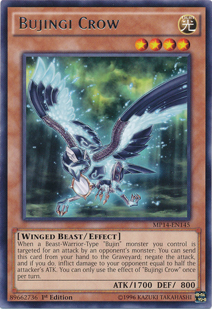 Bujingi Crow [MP14-EN145] Rare | Pegasus Games WI