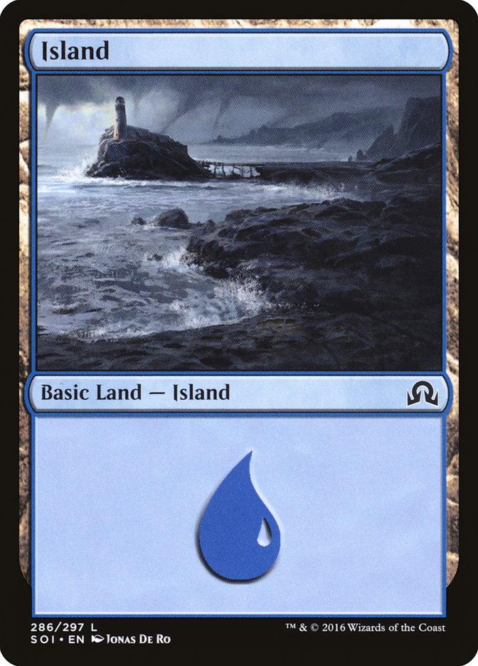 Island (286) [Shadows over Innistrad] | Pegasus Games WI