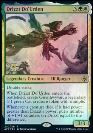 Drizzt Do'Urden [Dungeons & Dragons: Adventures in the Forgotten Realms Prerelease Promos] | Pegasus Games WI