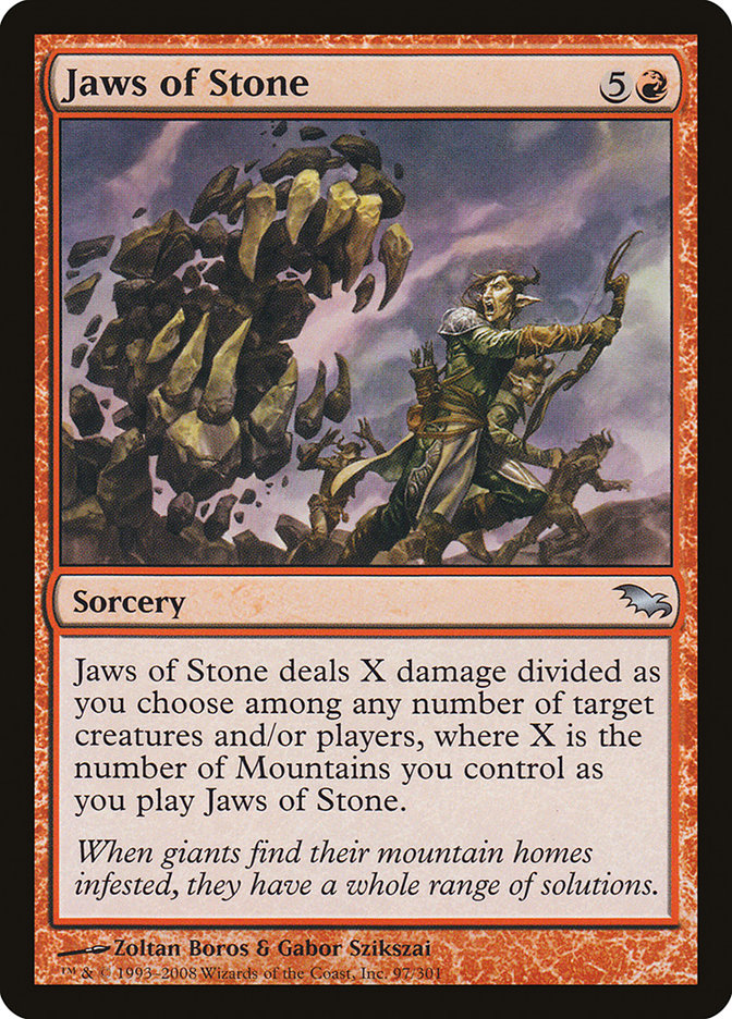 Jaws of Stone [Shadowmoor] | Pegasus Games WI