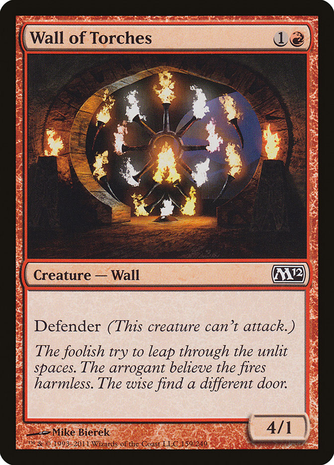 Wall of Torches [Magic 2012] | Pegasus Games WI
