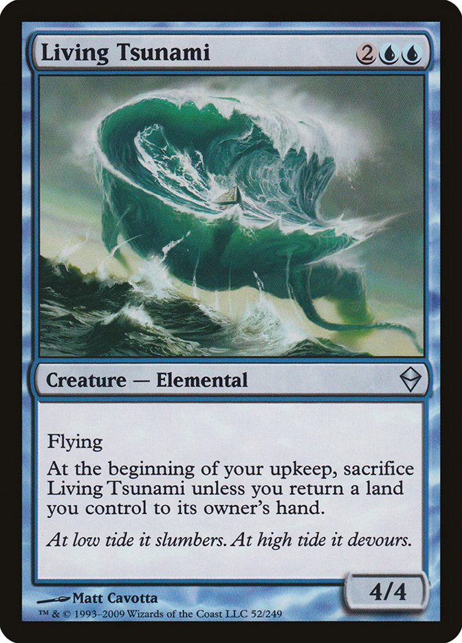 Living Tsunami [Zendikar] | Pegasus Games WI