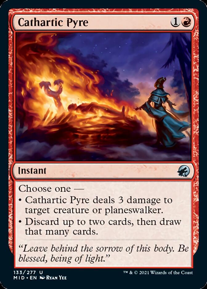 Cathartic Pyre [Innistrad: Midnight Hunt] | Pegasus Games WI