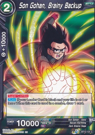 Son Gohan, Brainy Backup [BT12-131] | Pegasus Games WI