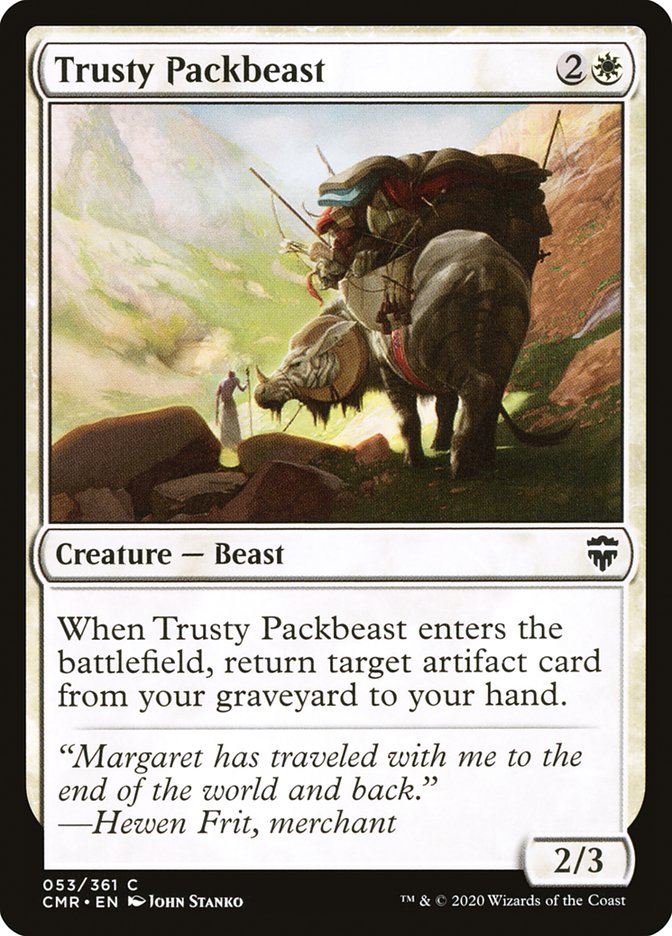 Trusty Packbeast [Commander Legends] | Pegasus Games WI