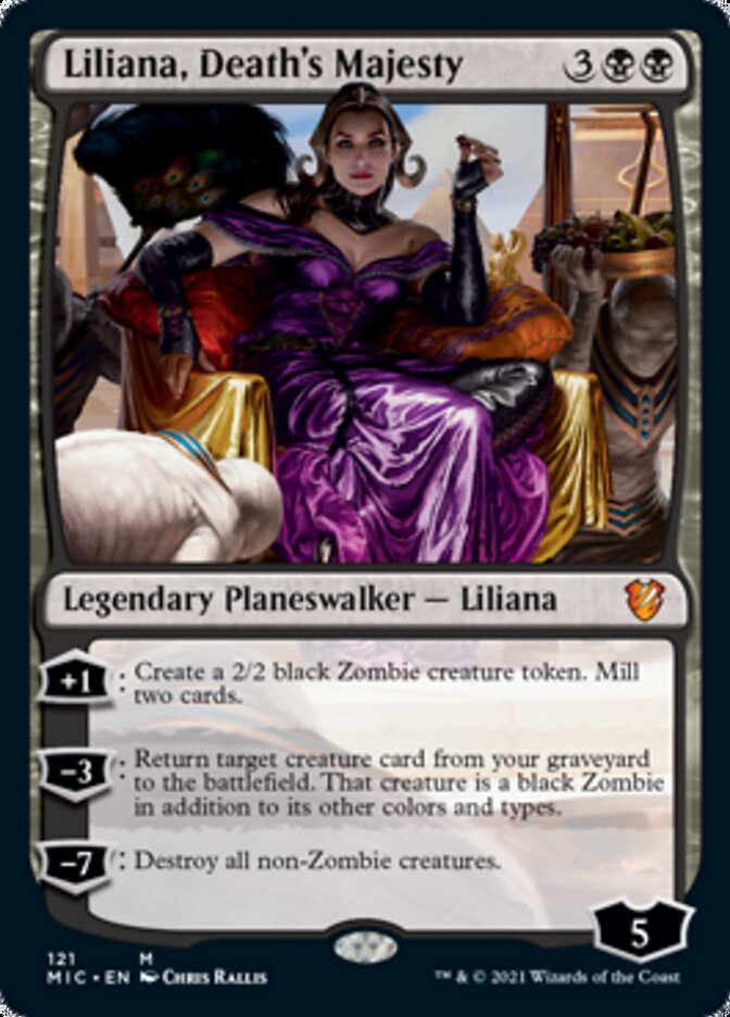 Liliana, Death's Majesty [Innistrad: Midnight Hunt Commander] | Pegasus Games WI