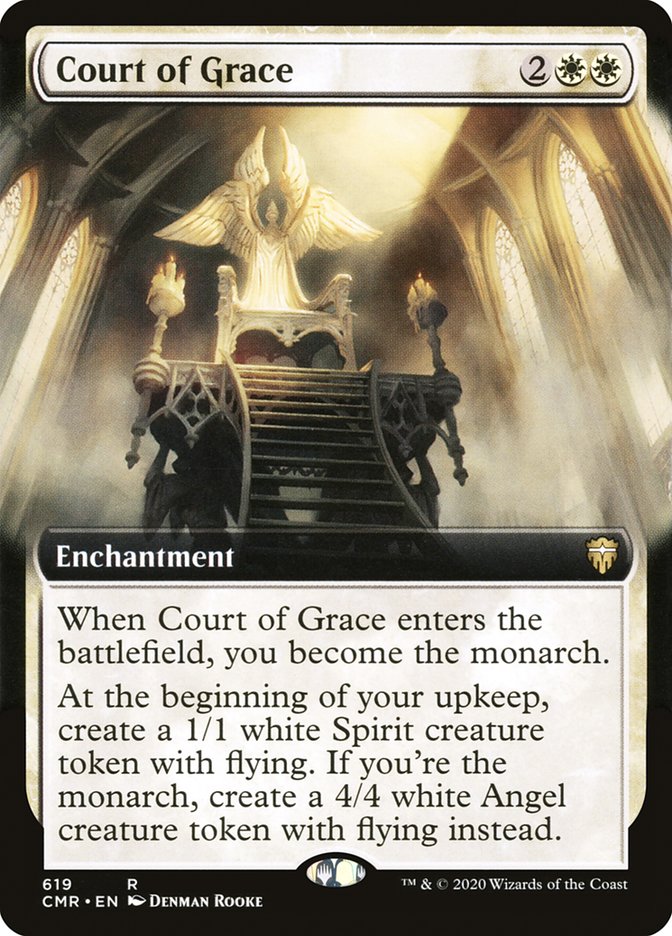 Court of Grace (Extended Art) [Commander Legends] | Pegasus Games WI