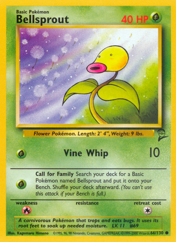 Bellsprout (66/130) [Base Set 2] | Pegasus Games WI