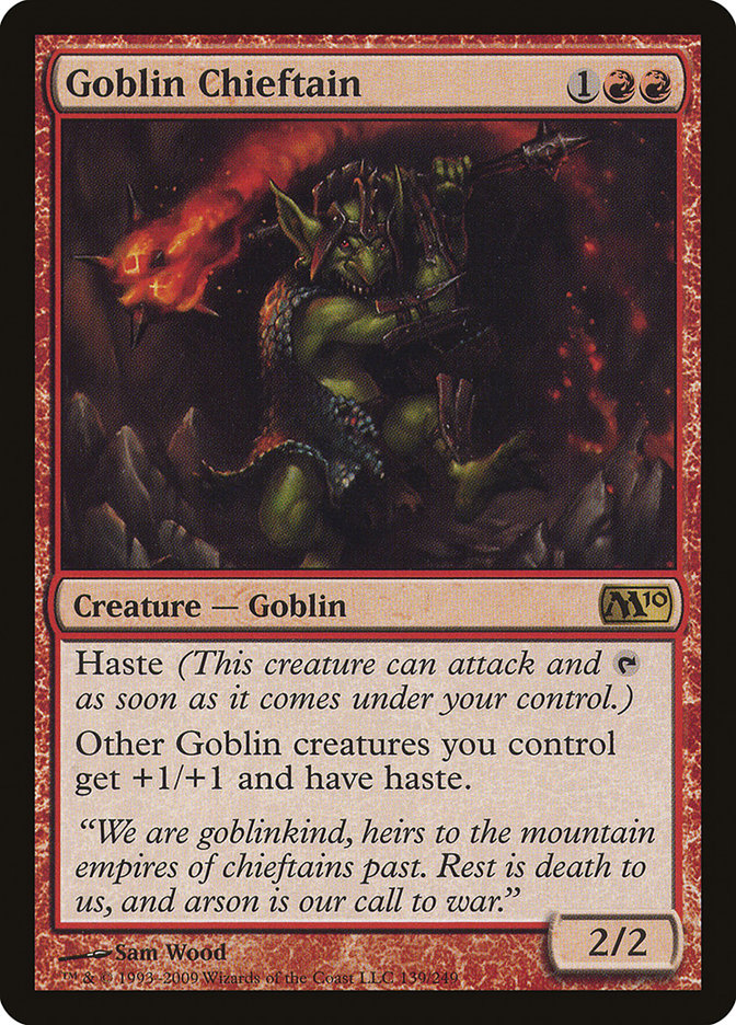 Goblin Chieftain [Magic 2010] | Pegasus Games WI
