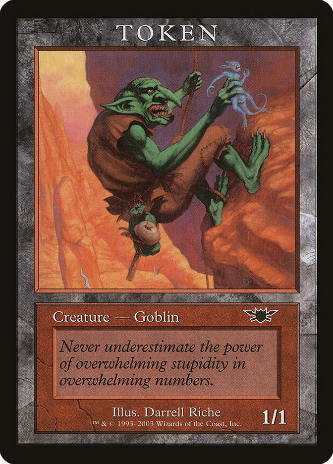 Goblin Token [Magic Player Rewards 2003] | Pegasus Games WI