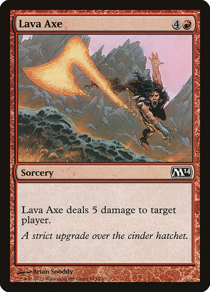 Lava Axe [Magic 2014] | Pegasus Games WI