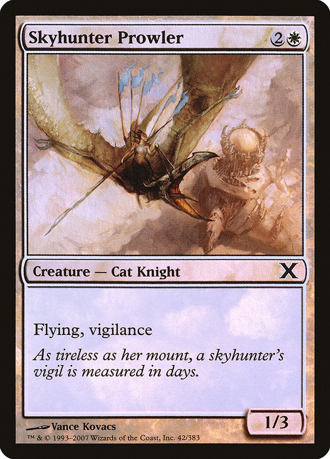 Skyhunter Prowler (Premium Foil) [Tenth Edition] | Pegasus Games WI