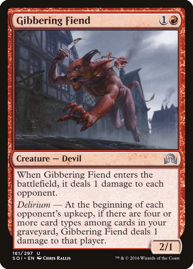 Gibbering Fiend [Shadows over Innistrad] | Pegasus Games WI