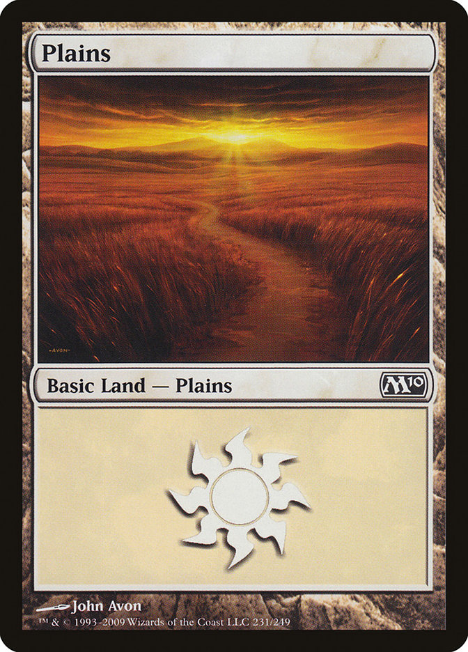 Plains (231) [Magic 2010] | Pegasus Games WI