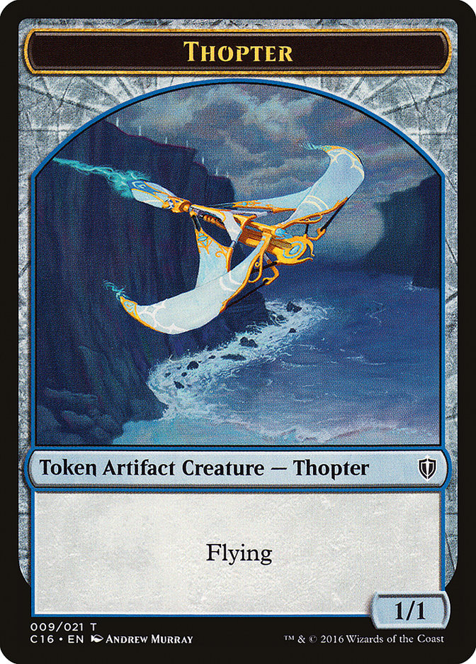 Thopter // Germ Double-Sided Token [Commander 2016 Tokens] | Pegasus Games WI