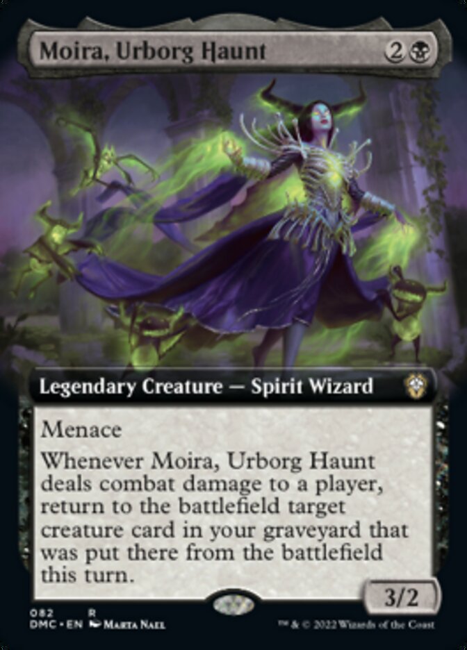 Moira, Urborg Haunt (Extended Art) [Dominaria United Commander] | Pegasus Games WI