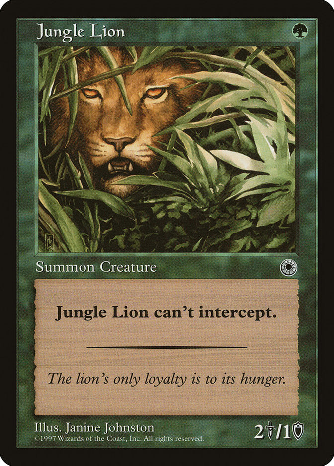 Jungle Lion [Portal] | Pegasus Games WI