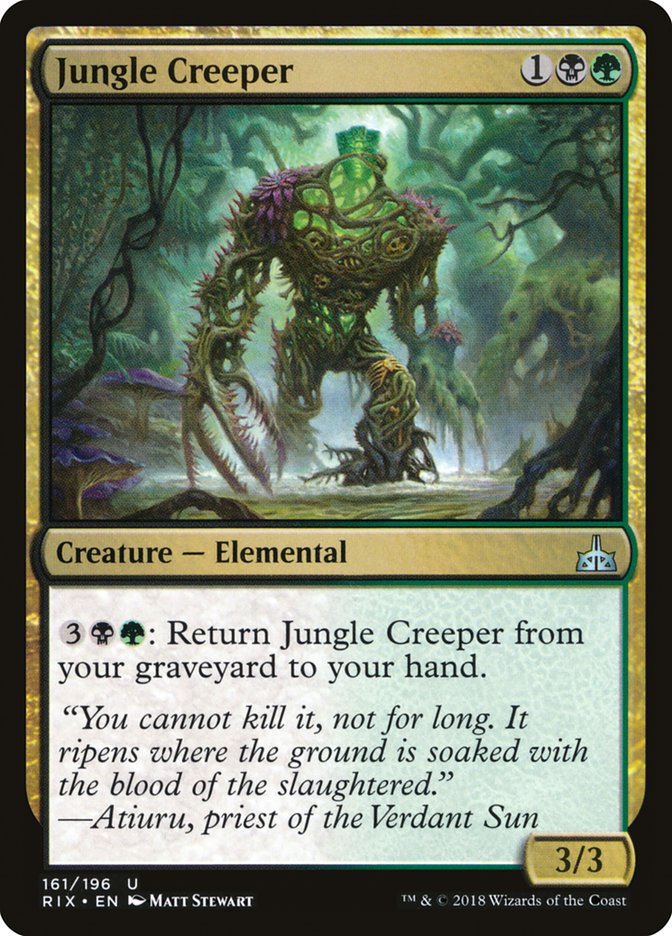 Jungle Creeper [Rivals of Ixalan] | Pegasus Games WI