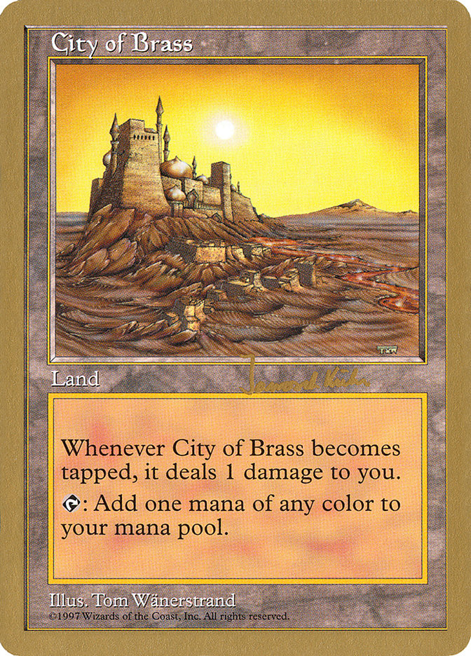 City of Brass (Janosch Kuhn) [World Championship Decks 1997] | Pegasus Games WI