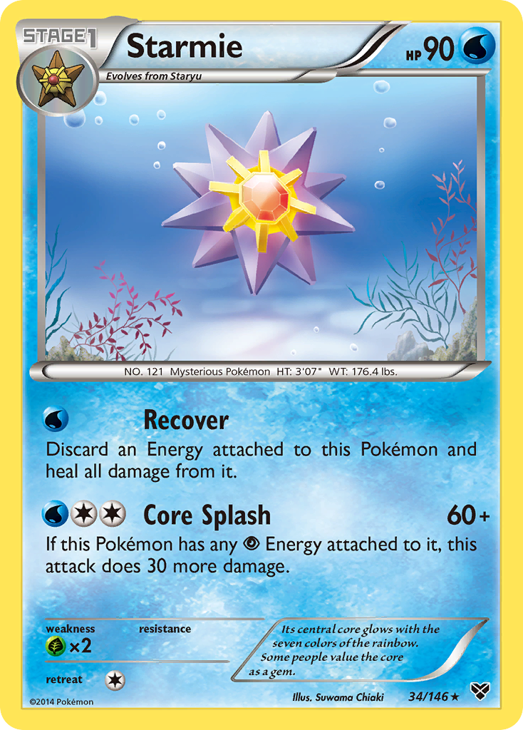 Starmie (34/146) [XY: Base Set] | Pegasus Games WI