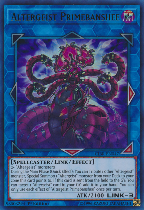 Altergeist Primebanshee [CIBR-EN047] Ultra Rare | Pegasus Games WI