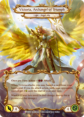 Figment of Triumph // Victoria, Archangel of Triumph (Marvel) [DTD011] (Dusk Till Dawn)  Cold Foil | Pegasus Games WI