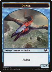 Drake // Elemental (020) Double-Sided Token [Commander 2015 Tokens] | Pegasus Games WI