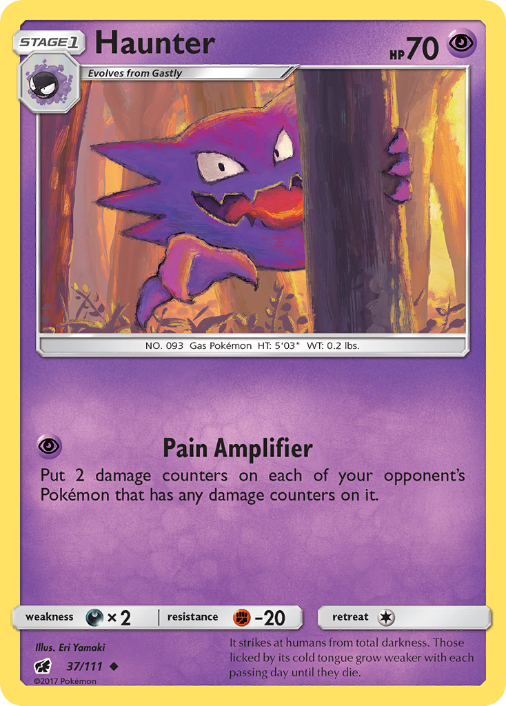 Haunter (37/111) [Sun & Moon: Crimson Invasion] | Pegasus Games WI