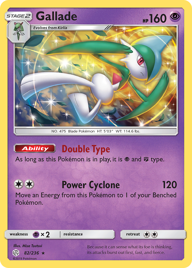 Gallade (82/236) [Sun & Moon: Cosmic Eclipse] | Pegasus Games WI