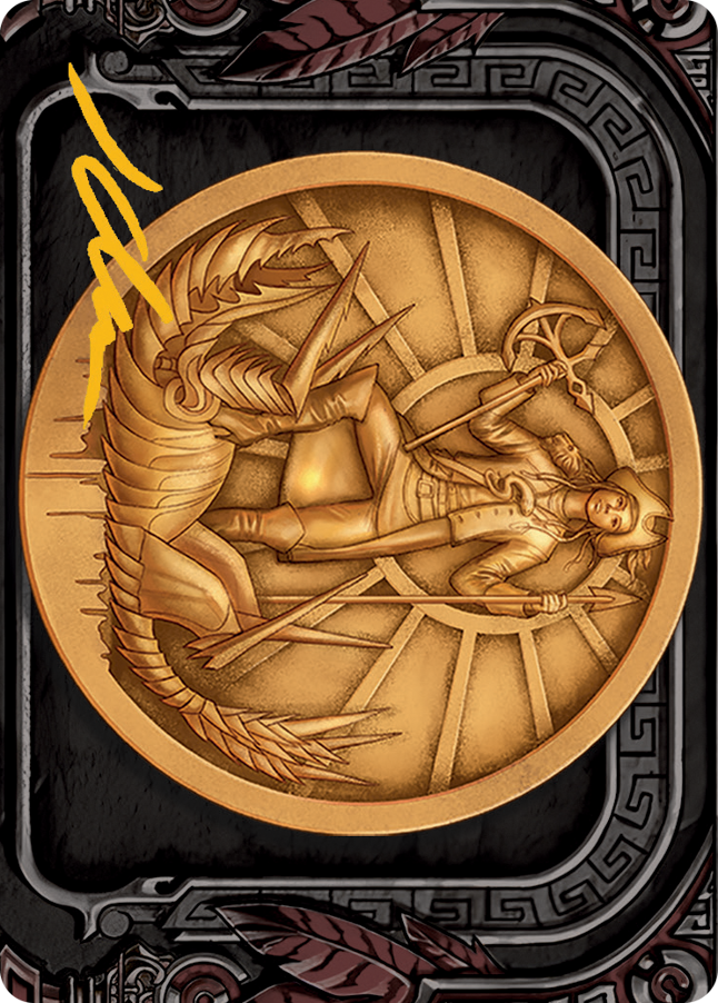 Captain Lannery Storm Art Card (Gold-Stamped Signature) [March of the Machine Art Series] | Pegasus Games WI