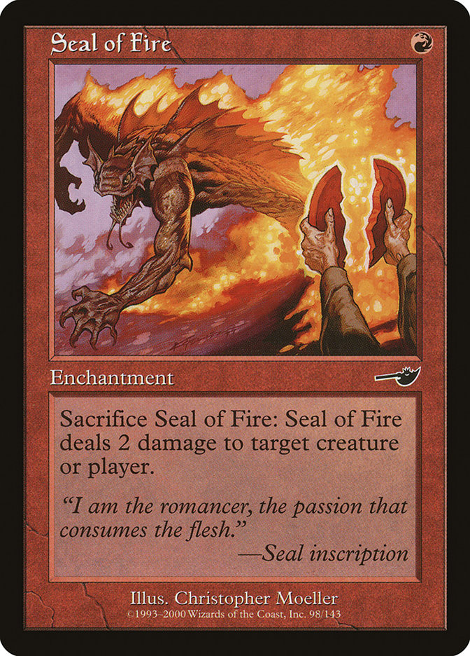 Seal of Fire [Nemesis] | Pegasus Games WI
