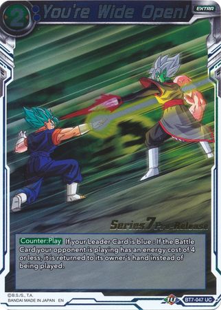 You're Wide Open! (Assault of the Saiyans) [BT7-047_PR] | Pegasus Games WI