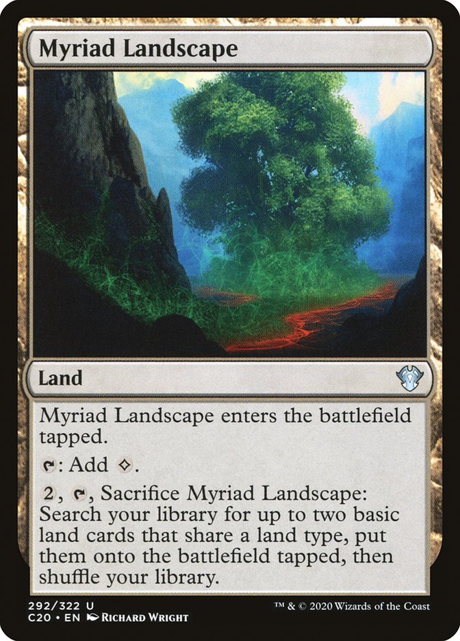 Myriad Landscape [Commander 2020] | Pegasus Games WI