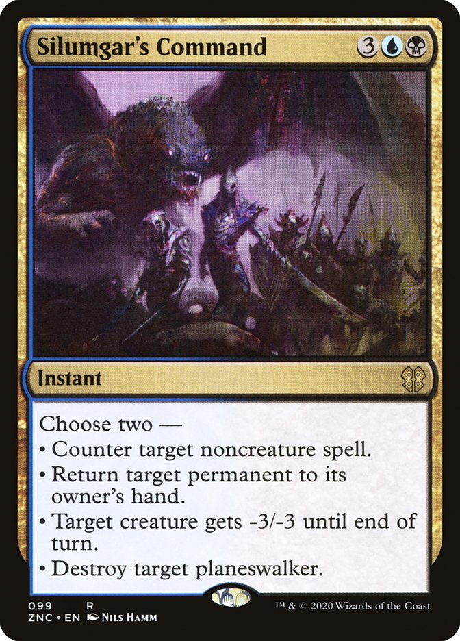 Silumgar's Command [Zendikar Rising Commander] | Pegasus Games WI